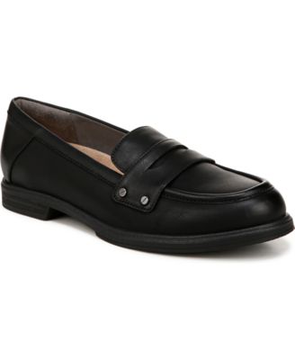 Clarks ladies black loafers on sale