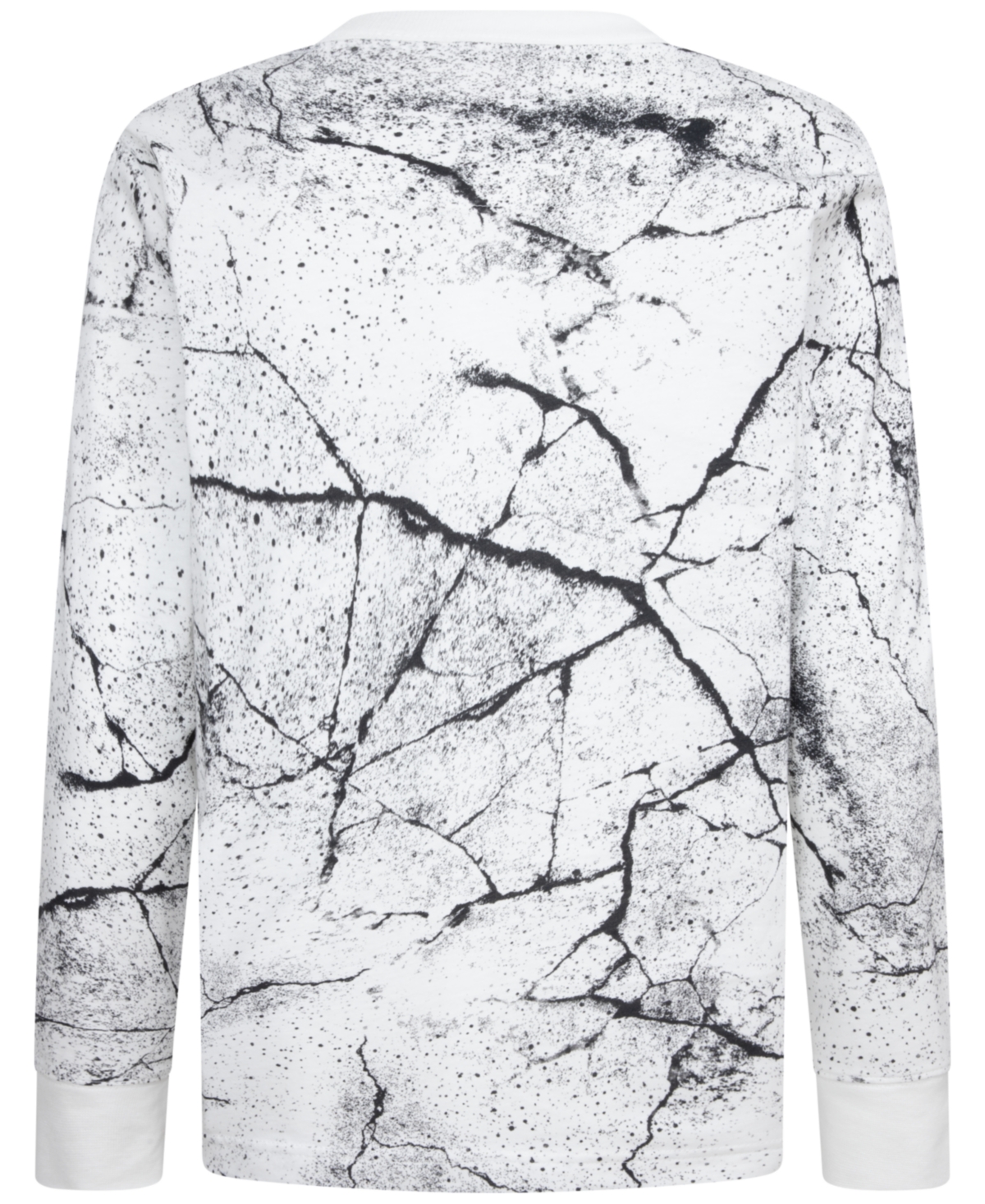 Jordan Little Boys Jumpman Cement Long-Sleeve Graphic T-Shirt - 001White