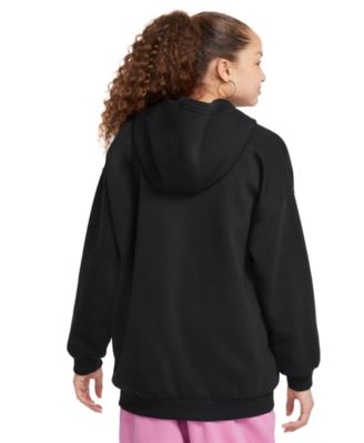 Girls' 7-16 Sportswear Club Fleece Oversized-Fit Hoodie