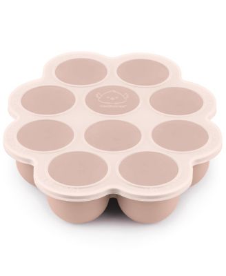 Prep Silicone Baby Food Freezer Tray with Clip-on Lid, 2oz x 10 Silicone Freezer Molds, BPA-Free Baby Food Storage