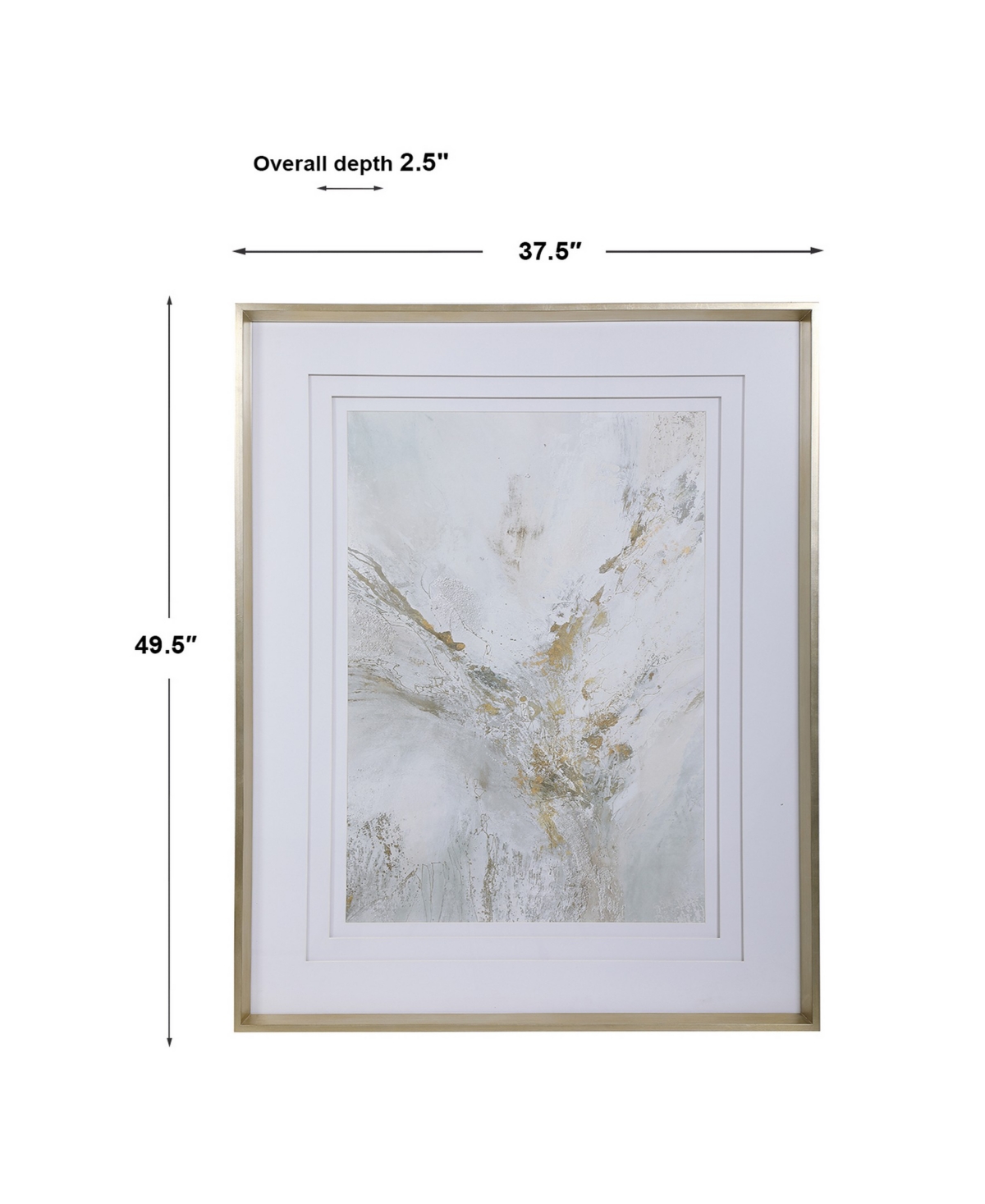 Uttermost Ethos Framed Print In Gray