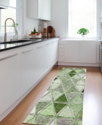 Chantille Machine Washable ACN722 2'3"x7'6" Runner Area Rug