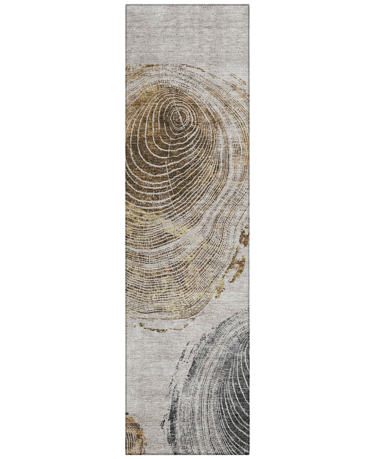 Addison Chantille Acn713 2'3"x7'6" Runner Area Rug In Taupe
