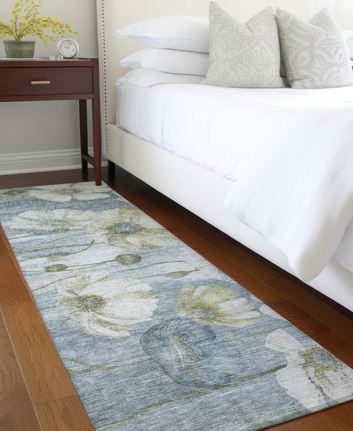 Addison Chantille Acn712 2'3"x7'6" Runner Area Rug In Blue