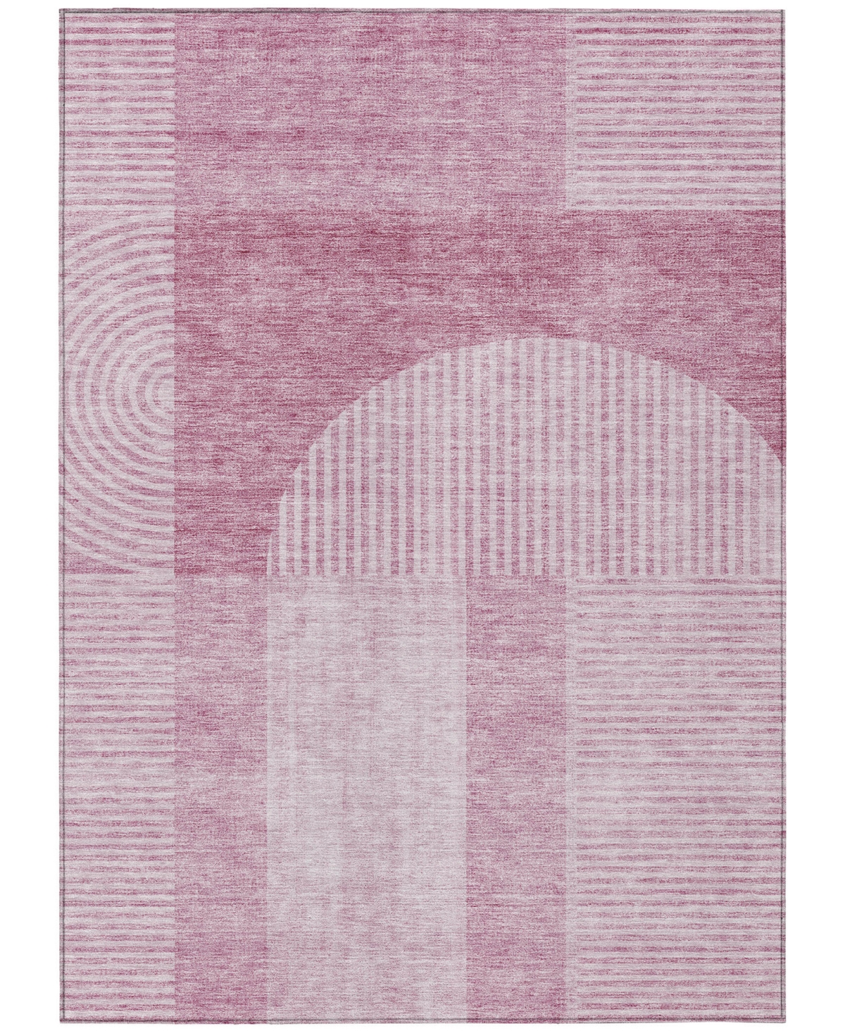 Addison Chantille Acn711 8'x10' Area Rug In Rose