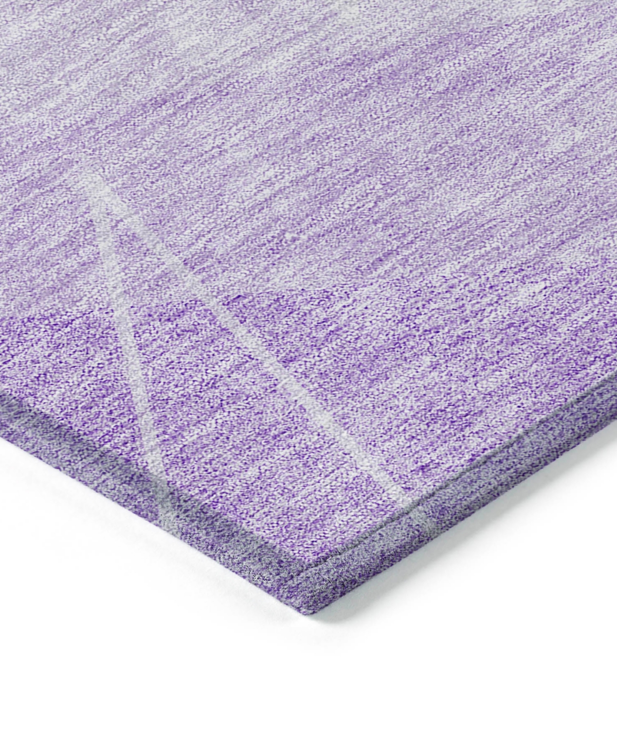 Addison Chantille Acn706 2'3"x7'6" Runner Area Rug In Lavender