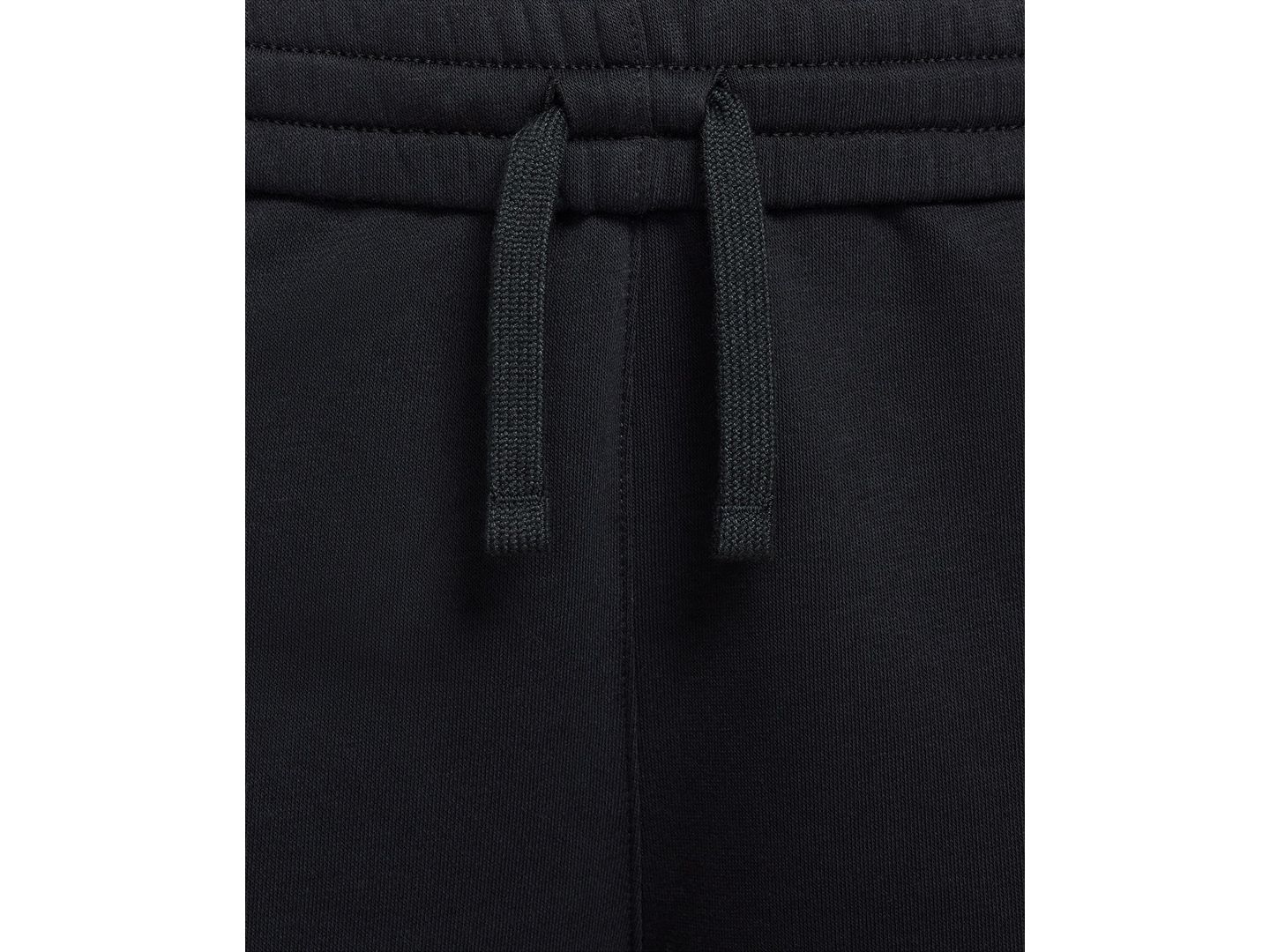 Брюки Nike Sportswear Club Fleece Wide-Leg Sweatpants для девочек, цвет: Чёрный — фото 4