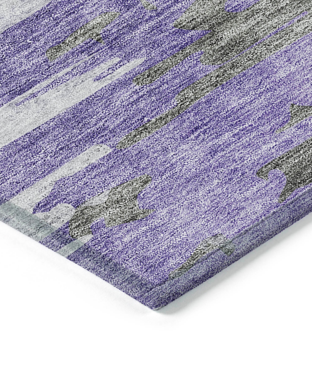Addison Chantille Acn704 9'x12' Area Rug In Purple