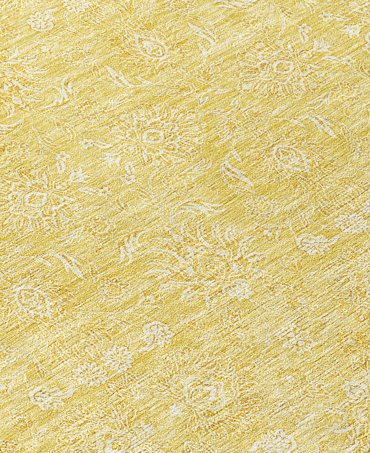 Addison Chantille Acn703 2'3"x7'6" Runner Area Rug In Gold