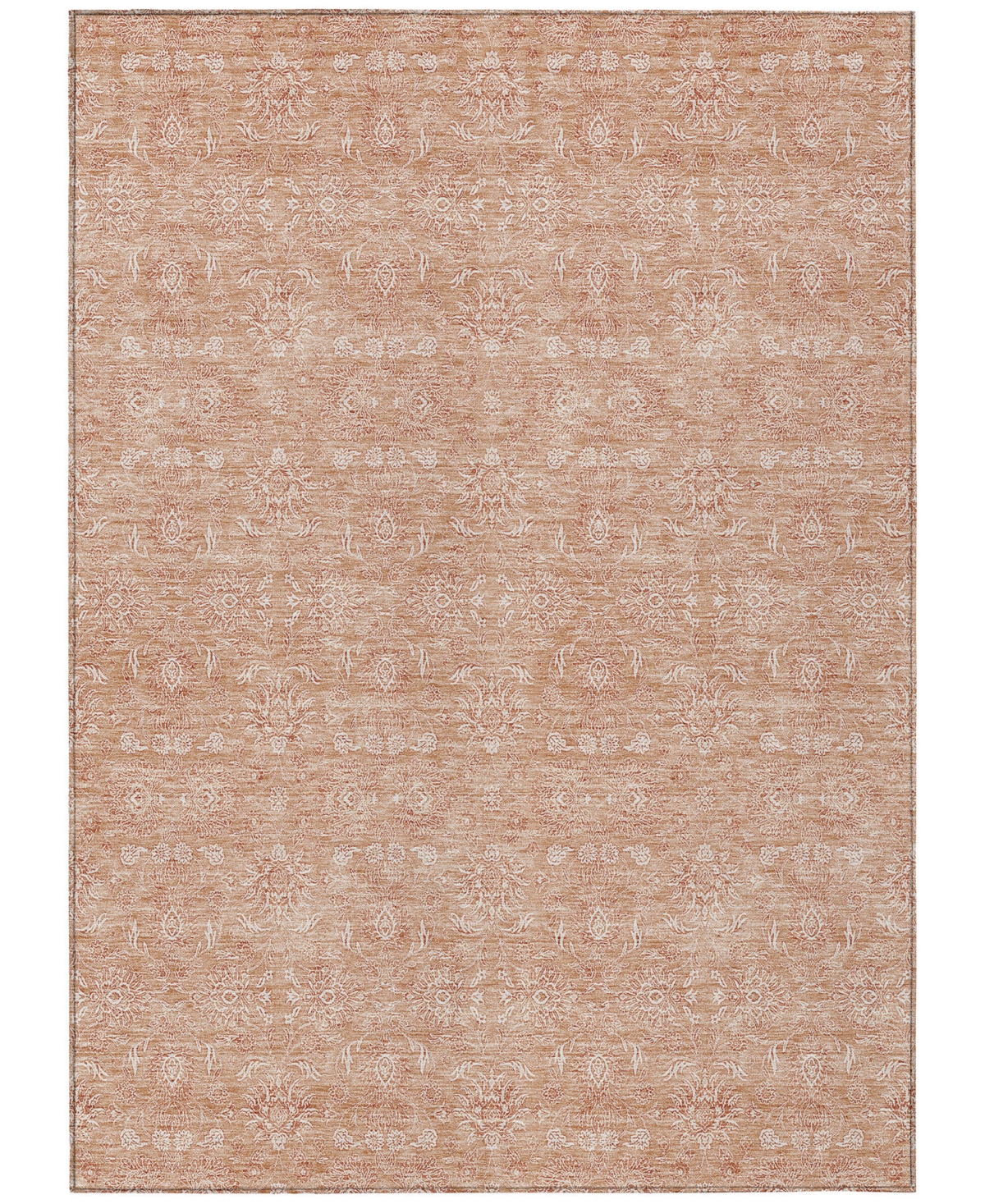 Addison Chantille Acn703 8'x10' Area Rug In Coral