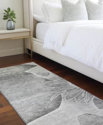 Chantille Machine Washable ACN700 2'3"x7'6" Runner Area Rug