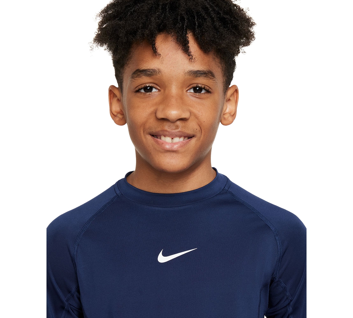 Nike Pro Big Kids' (boys') Dri-fit Long-sleeve Top