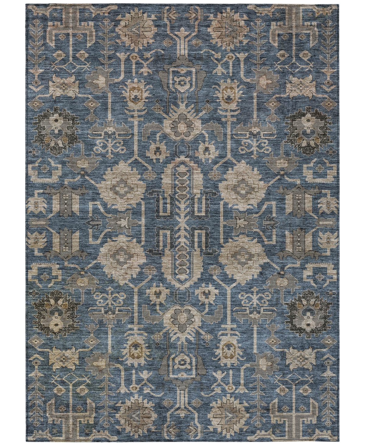 Addison Chantille Acn697 10'x14' Area Rug In Navy