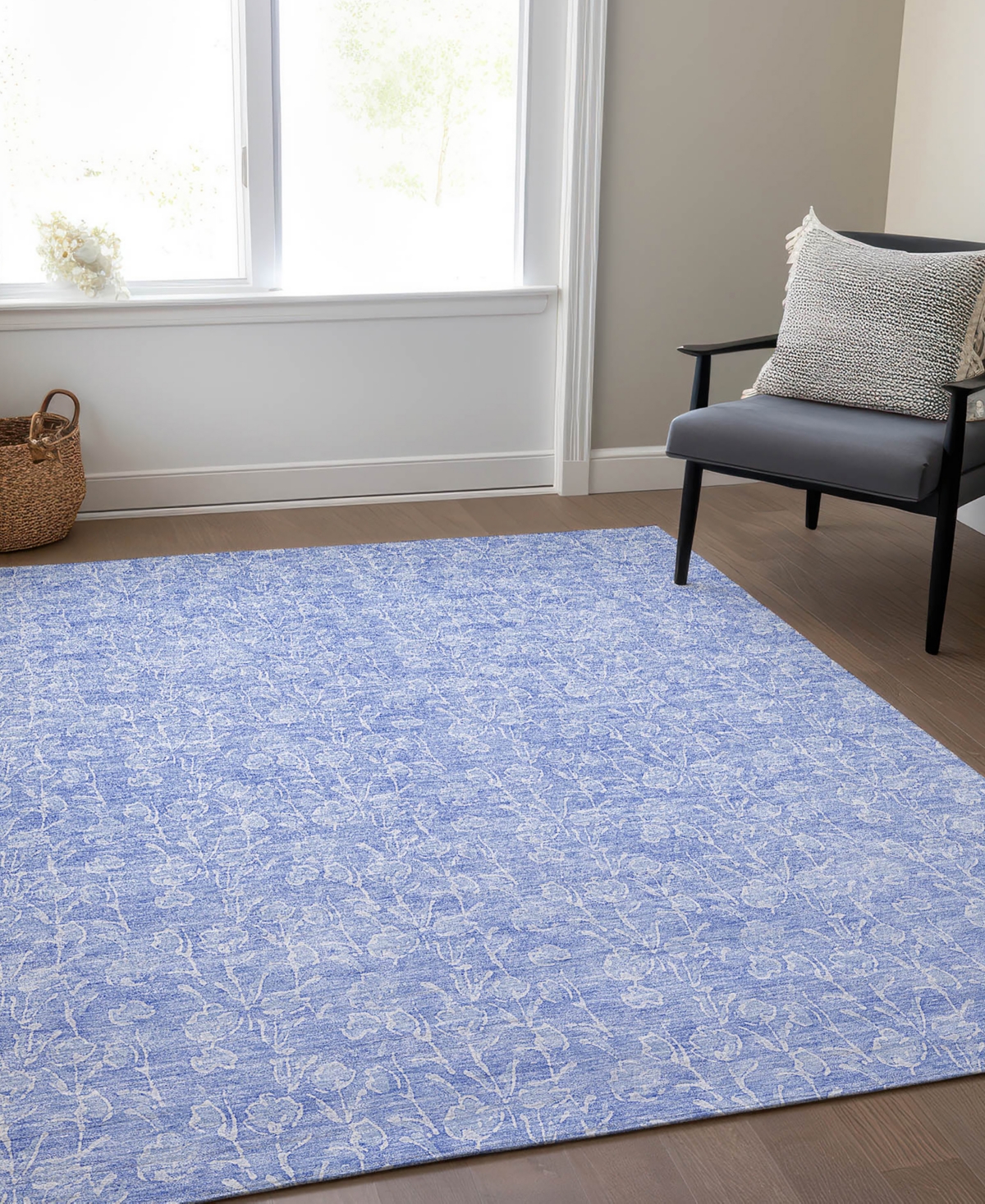 Addison Chantille Acn691 8'x10' Area Rug In Denim