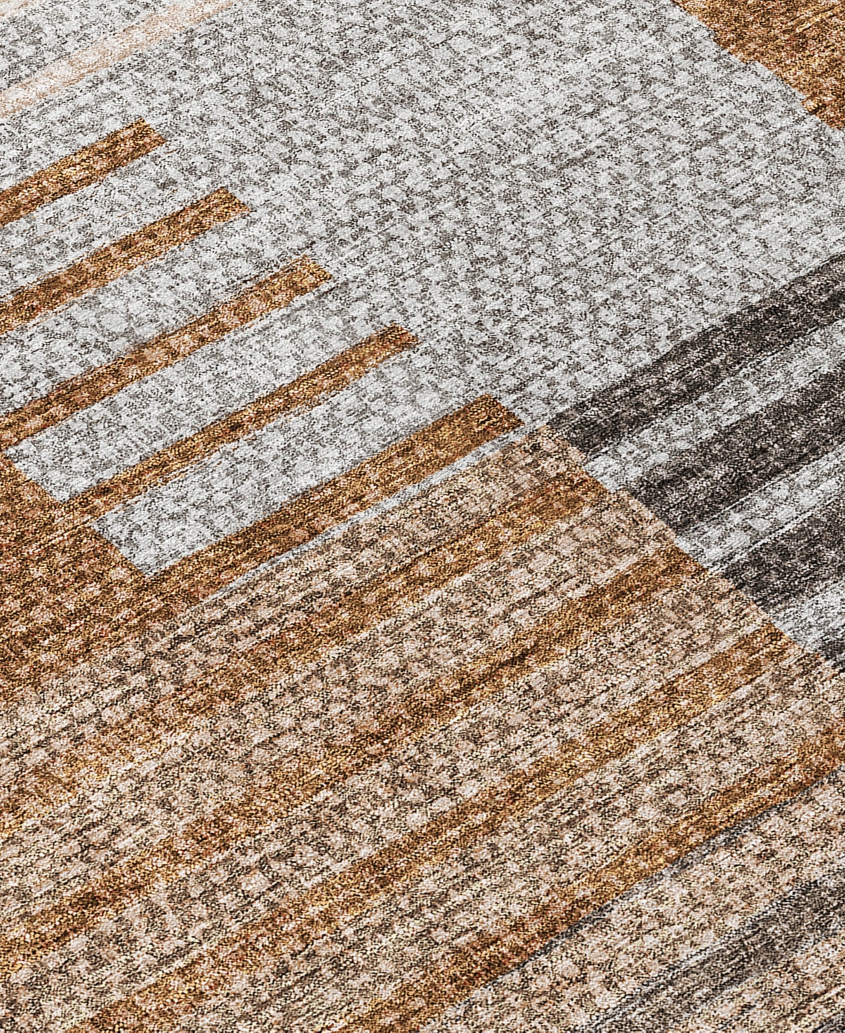 Addison Chantille Machine Washable Acn687 8'x10' Area Rug In Paprika