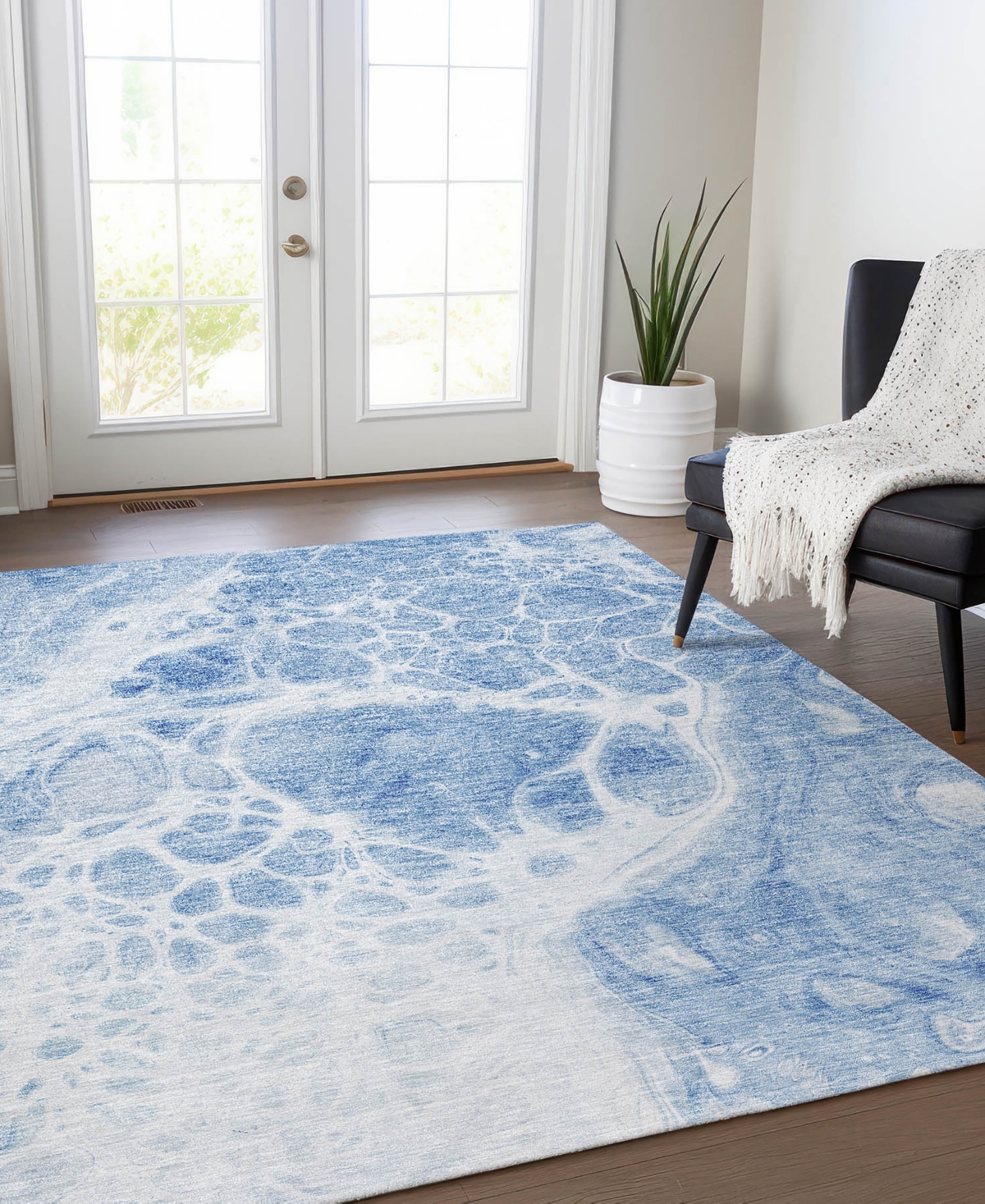 Addison Chantille Acn682 5'x7'6" Area Rug In Mist