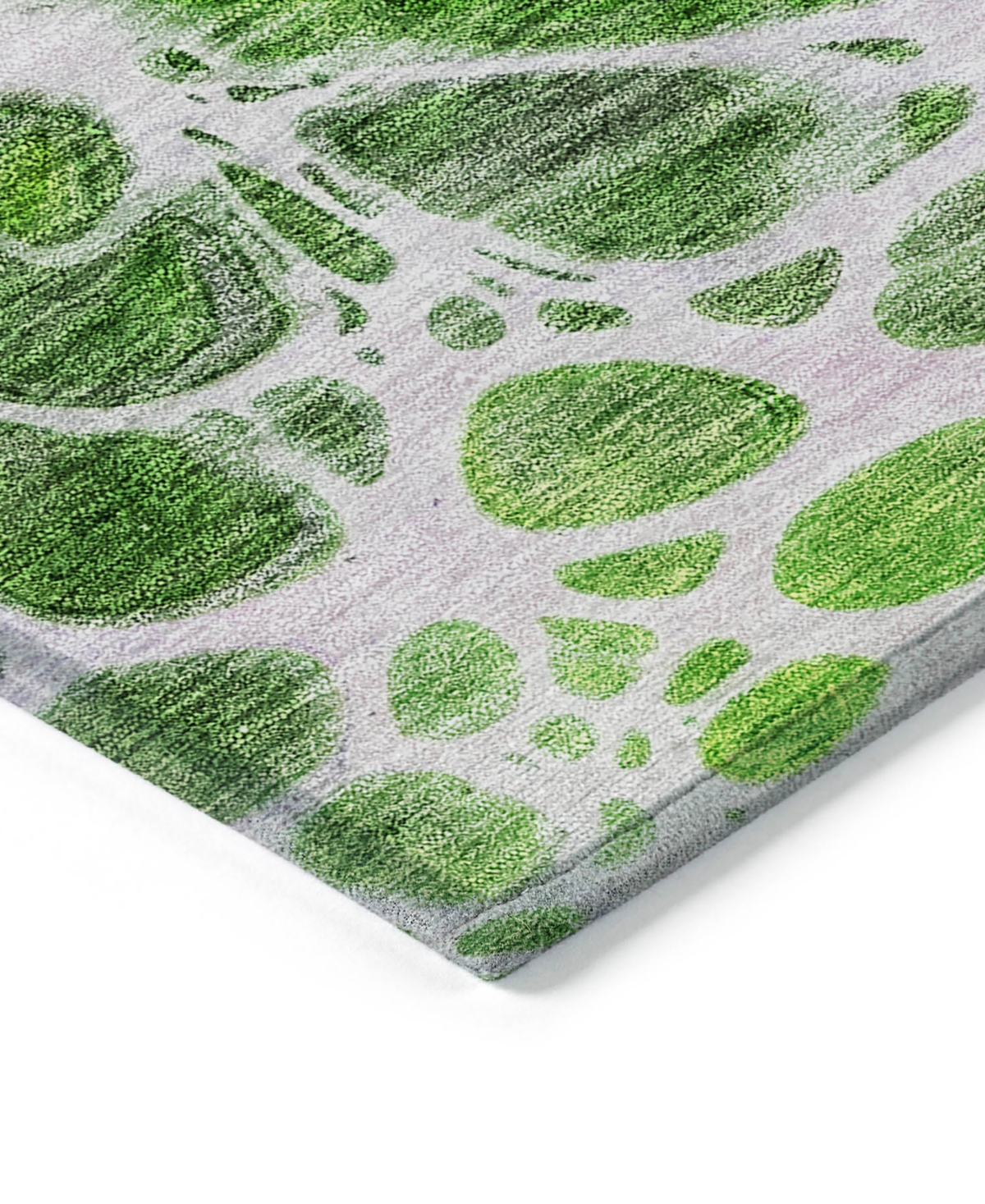 Shop Addison Chantille Machine Washable Acn682 8'x10' Area Rug In Lime
