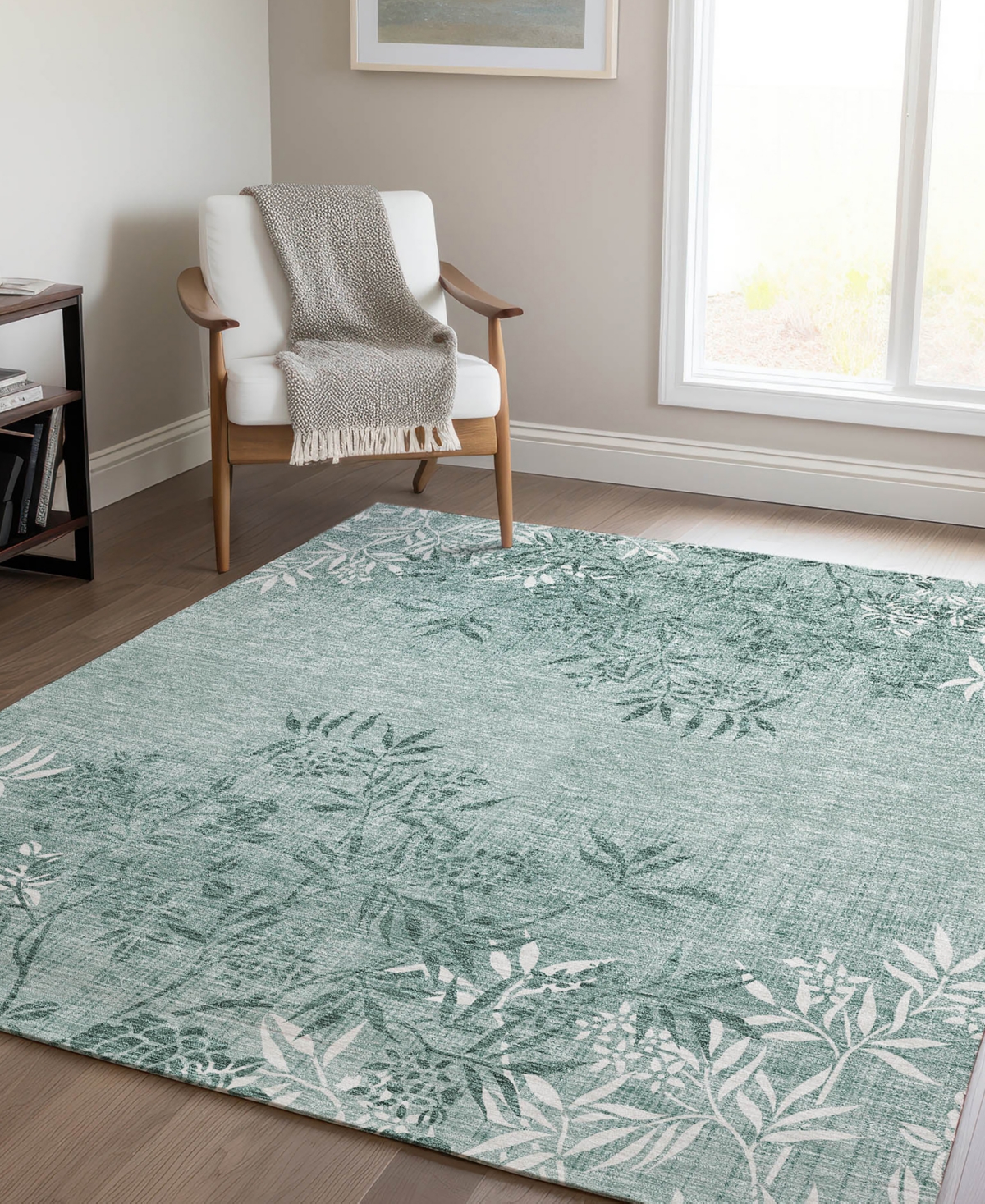 Addison Chantille Acn673 5'x7'6" Area Rug In Sage