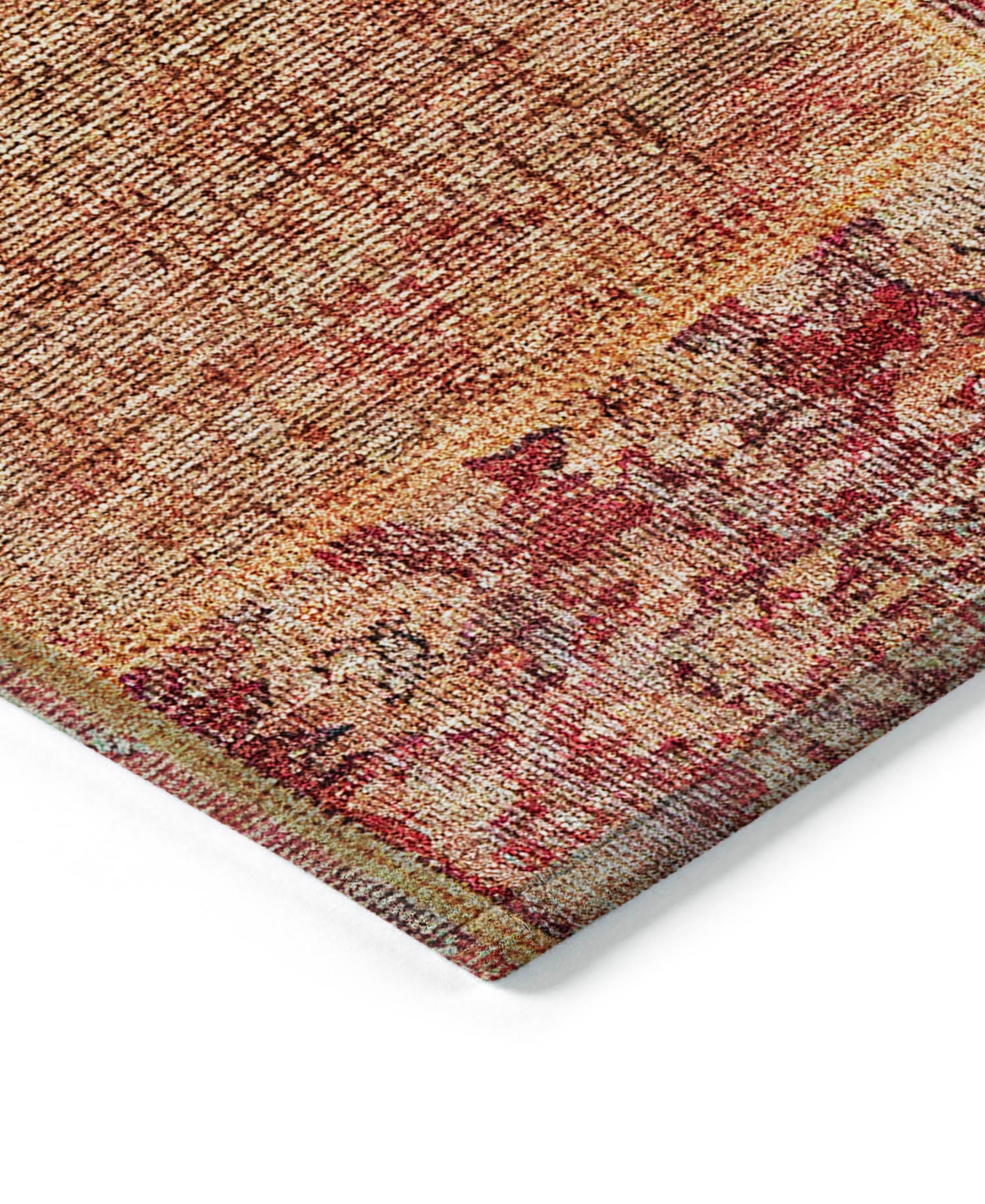 Addison Chantille Acn669 5'x7'6" Area Rug In Red