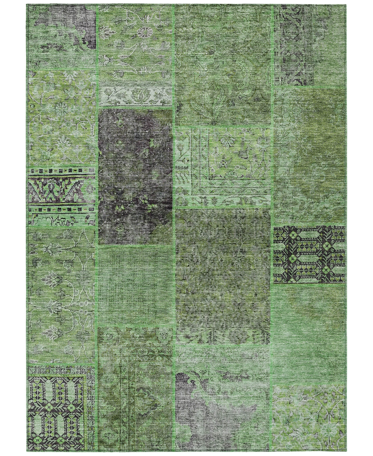 Addison Chantille Acn707 9'x12' Area Rug In Green