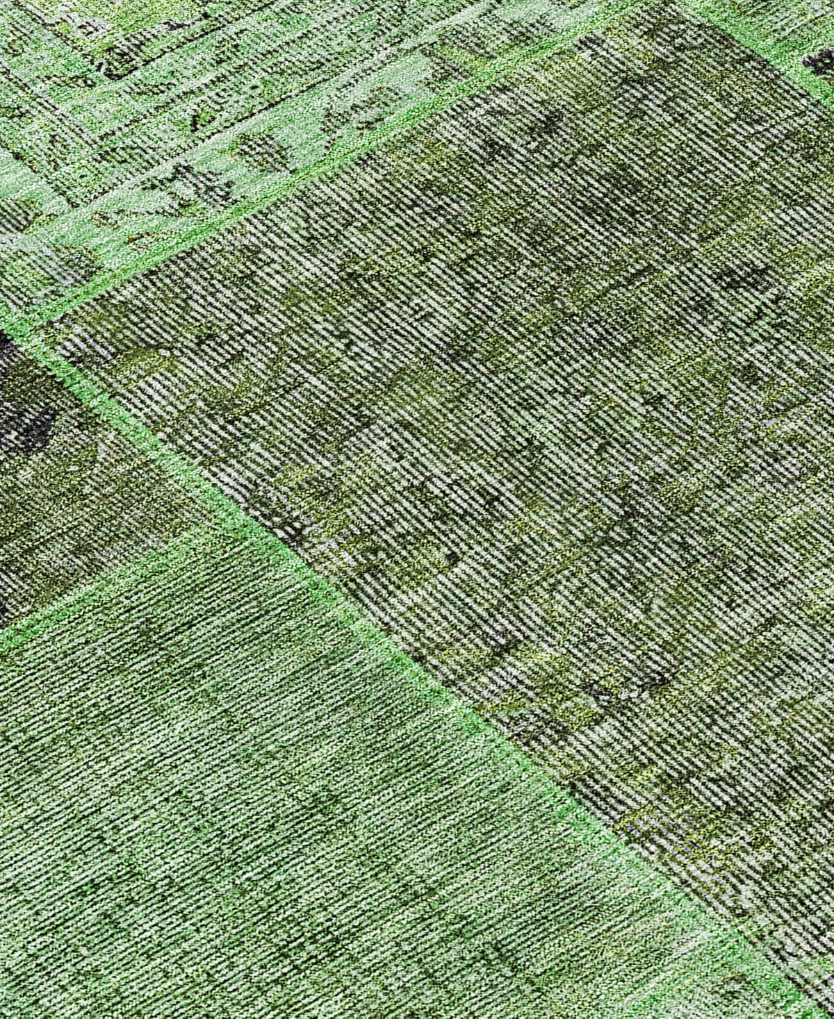 Addison Chantille Machine Washable Acn669 2'3"x7'6" Runner Area Rug In Green