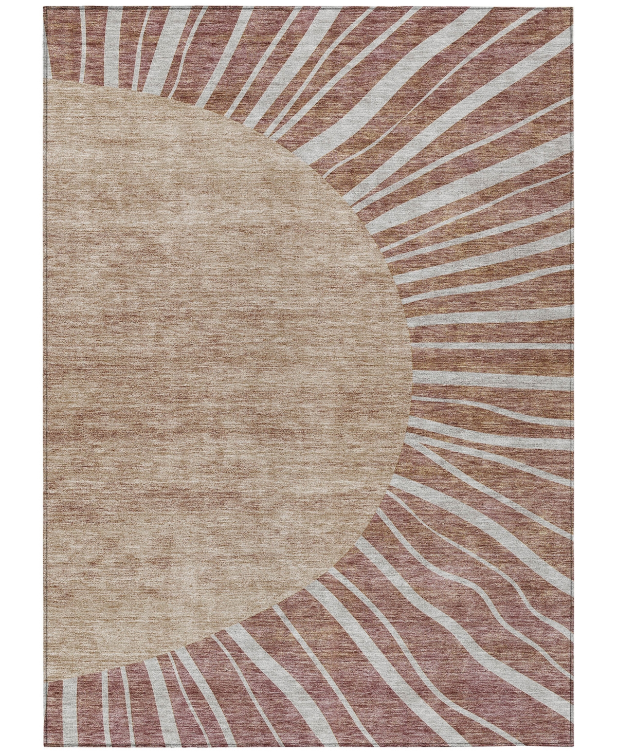 Addison Chantille Acn668 8'x10' Area Rug In Paprika