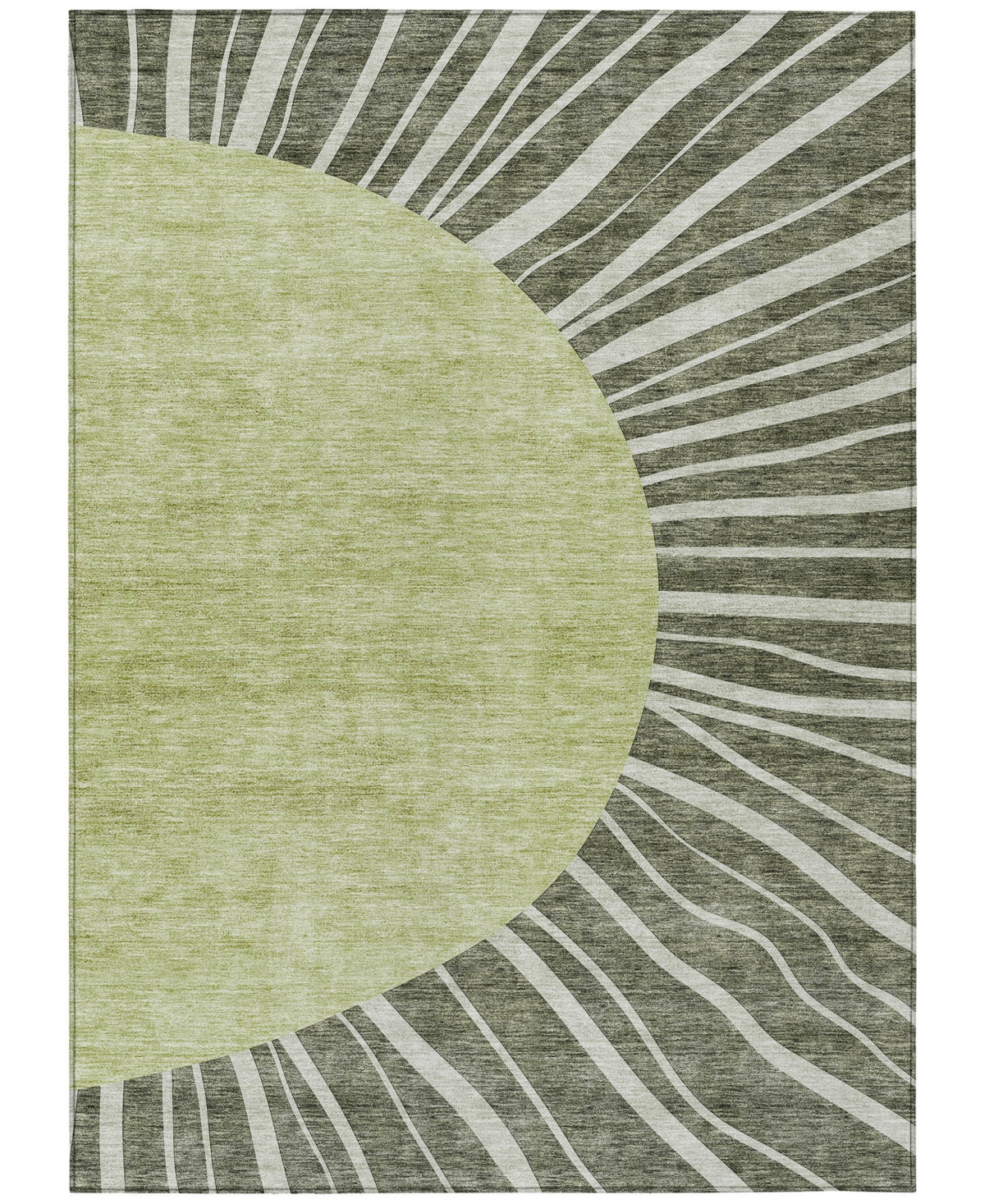 Addison Chantille Acn668 9'x12' Area Rug In Olive