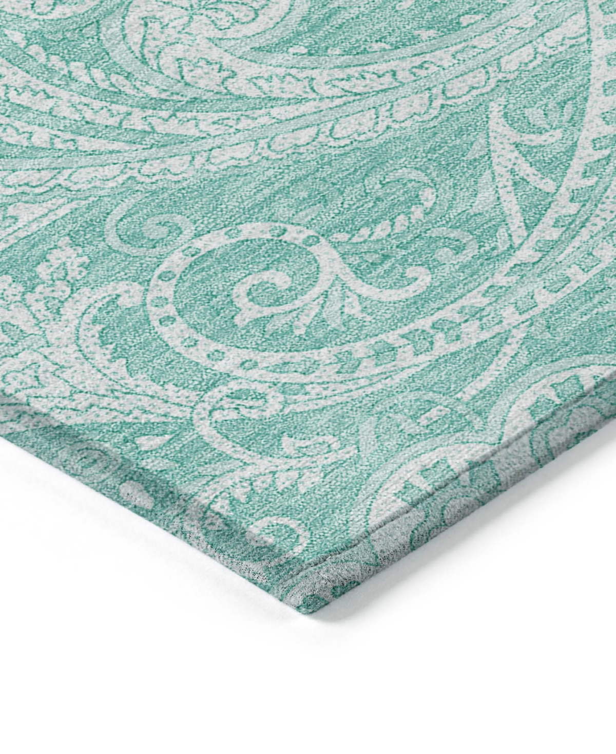 Addison Chantille Acn682 5'x7'6" Area Rug In Teal