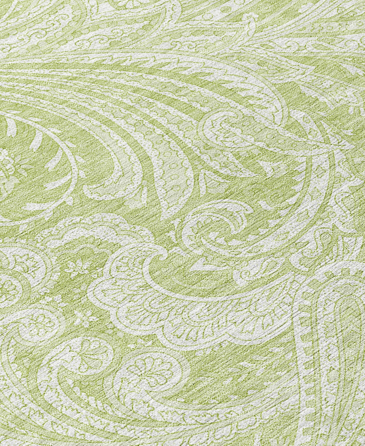 Addison Chantille Machine Washable Acn654 5'x7'6" Area Rug In Moss