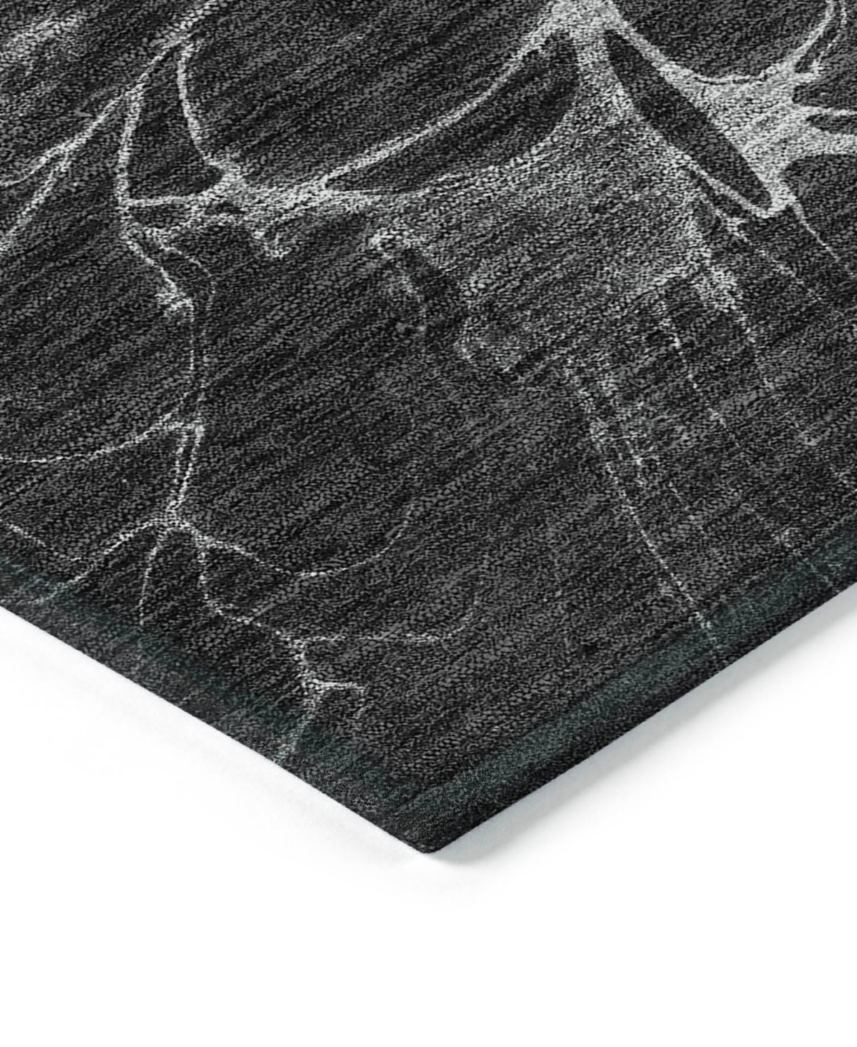 Addison Chantille Acn652 5'x7'6" Area Rug In Charcoal