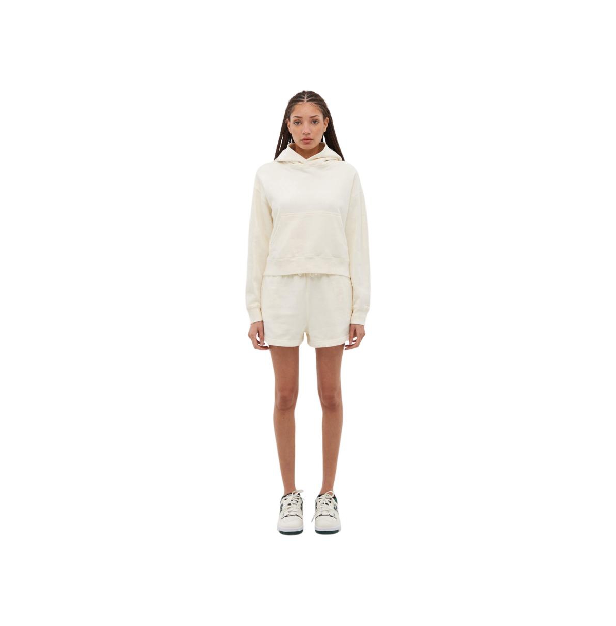 Bench Dna Women's Hart Eco-Fleece Cropped Hoodie - BLEH10501
