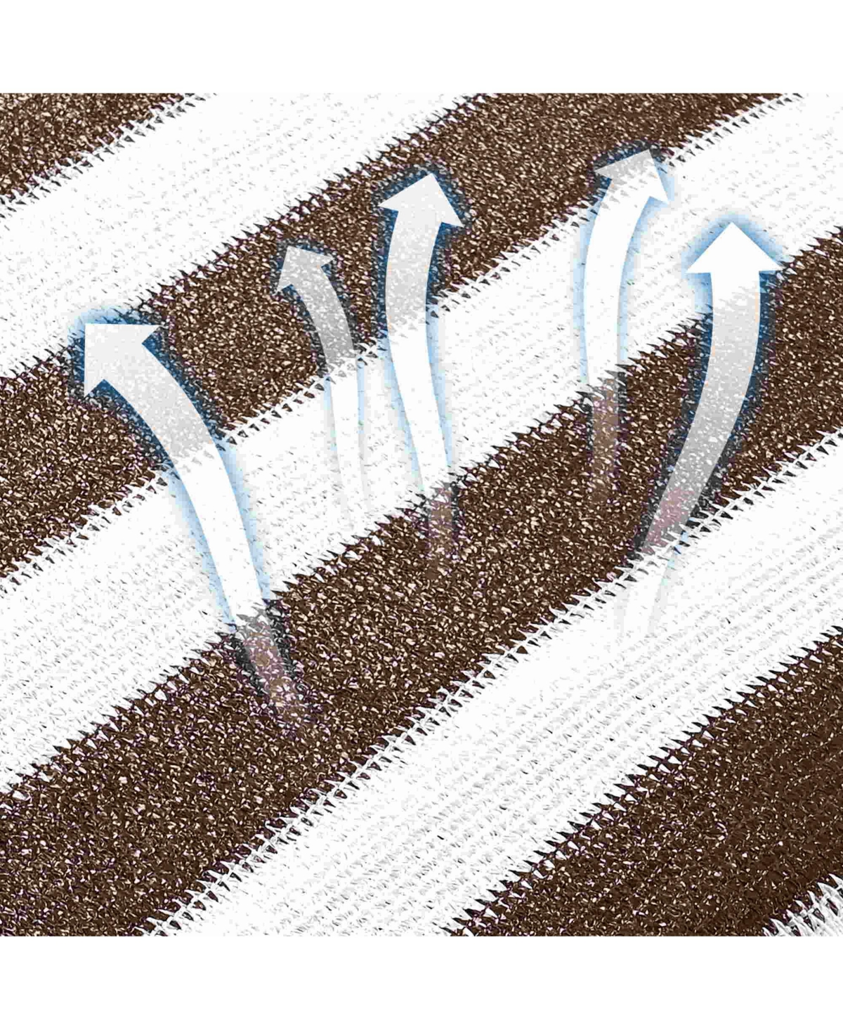 8x10 Ft Universal Pergola Canopy Replacement Cover Sun Shade Rod Pocket Garden