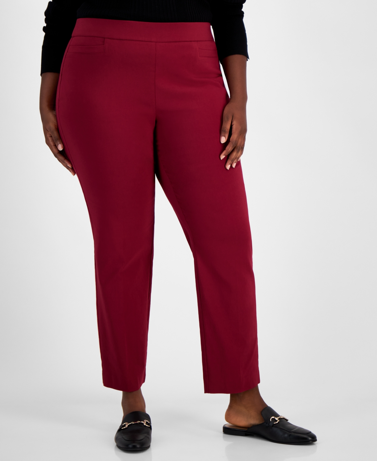 Macy s jm collection plus size store pants
