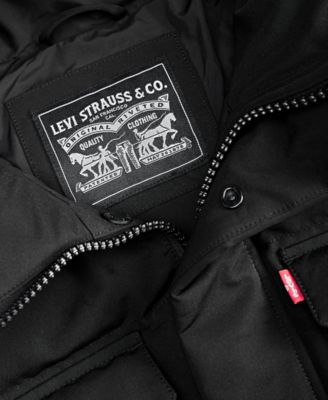 Men's Quilted Hooded Puffer Jacket