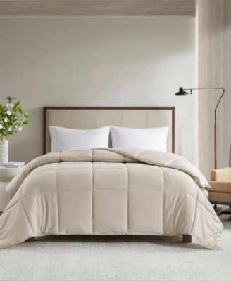 Winfield Cotton Percale Luxury Down Alternative Comforter, Full/Queen