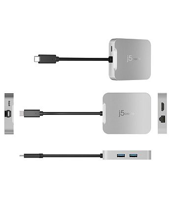 J5Create 4K60 Elite USB-C PD Multi-Port Adapter - Macy's