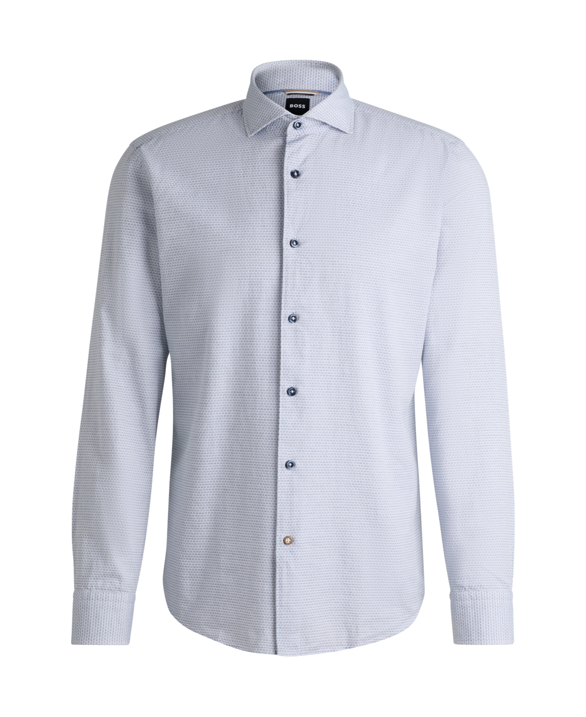 Boss by Hugo Boss Men's Spread Collar Casual-Fit Dress Shirt