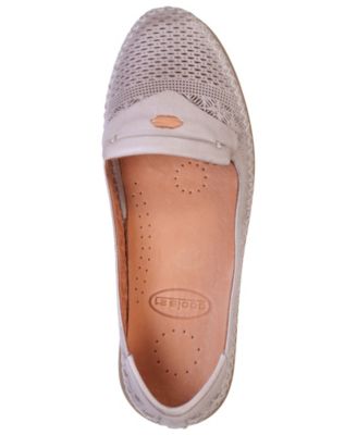 Women's Ginger Perforated Leather Flats