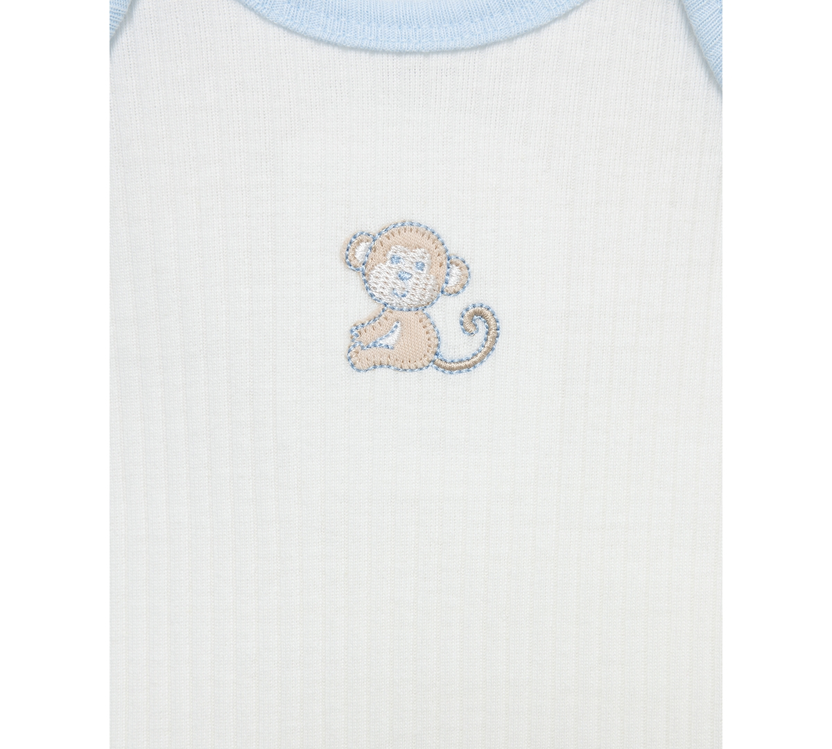 Little Me Baby Boys Cute Cotton Bodysuits & Pants, 5 Piece Set In Blue