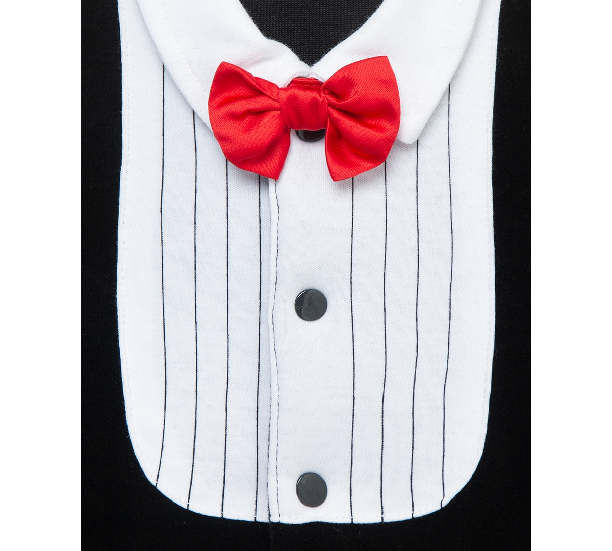 Little Me Baby Boys Tuxedo Footed Coverall & Hat, 2 Piece Set