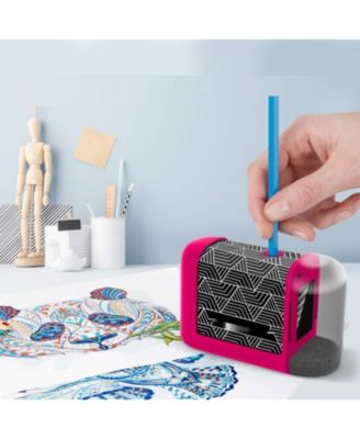 Electric Pencil Sharpener: Battery-Powered for Kids, School, Office, Art