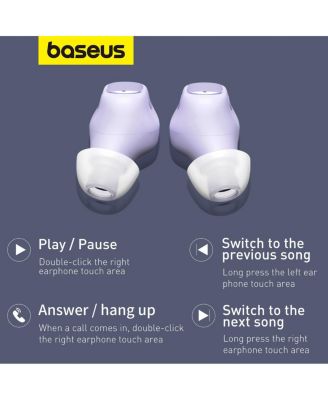 Bowie WM01 True Wireless Earbuds Bluetooth Headphones - White