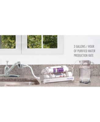 Portable Alkaline Mineral 90 GPD Countertop Reverse Osmosis Water Systems for Drinking Water