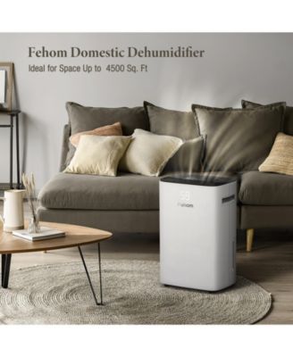 4,500 Sq. Ft 50 Pint Dehumidifier with Drain Hose For Home Basements