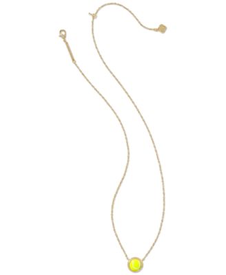 Stone 19" Adjustable Pendant Necklace