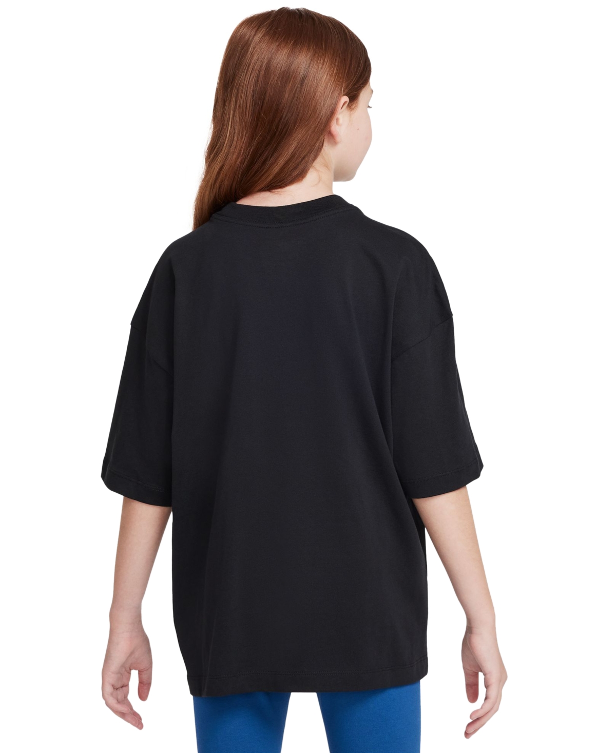 Nike Big Girls Sportswear Cotton Oversized T-Shirt