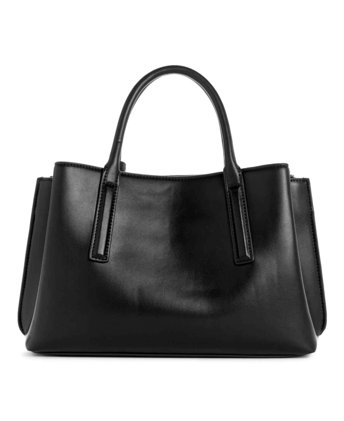 Nine West Leonel 3 Comp Satchel Bag In Black