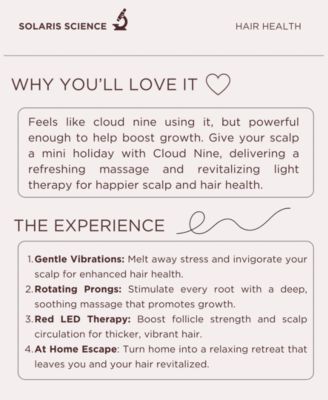 Hair Growth-Enhancing Light Therapy Scalp Massager