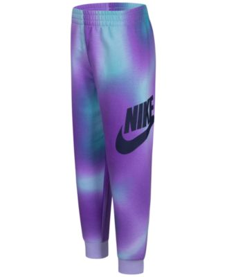 Nike - Little Girls Solarized Fleece Logo Pants