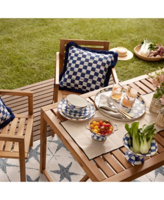 Royal Check Everyday Bowl, 16-oz.